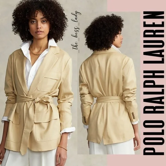 Polo by Ralph Lauren Tan Blazer - Picture 2 of 6